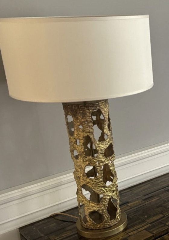 Image 1 of Floor lamp made of solid bronze