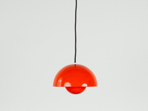 Pair Of 2 Danish Vintage Flowerpot Lamps By Verner Panton, Louis Poulsen – hanglampen, Other (photo 2 of 13)