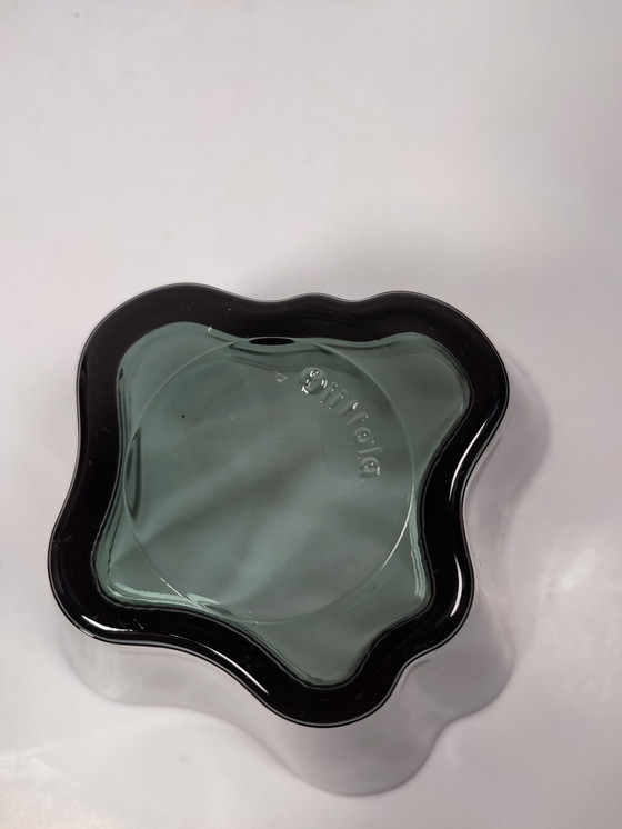 Image 1 of Iitalla Alvar Aalto Teelichthalter in Schale, grau, 7,5 cm