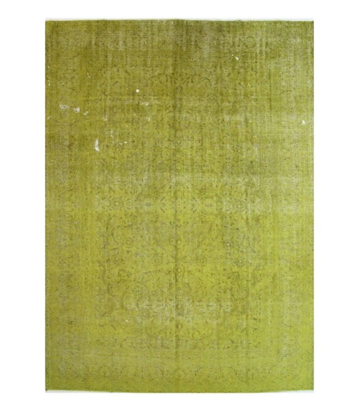 Orientalische Handgeknüpfter Vintage Art Klassik & Relief Design 389 x 281 cm Gruen,Gelb Farbe
