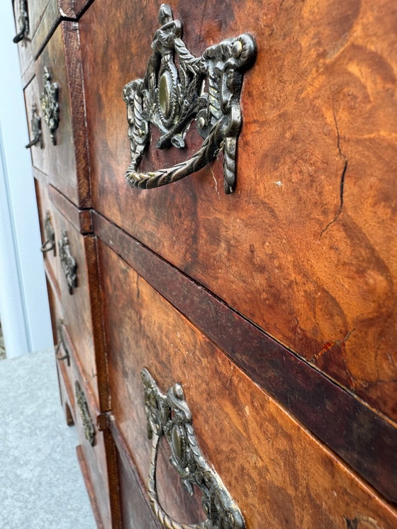 Vintage Wortelhouten Ladekasten – Wood, Brass (photo 6 of 15)