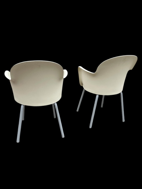 Image 1 of 2x Marcello Ziliane Gogo Chair per Sintesi Made in Italy