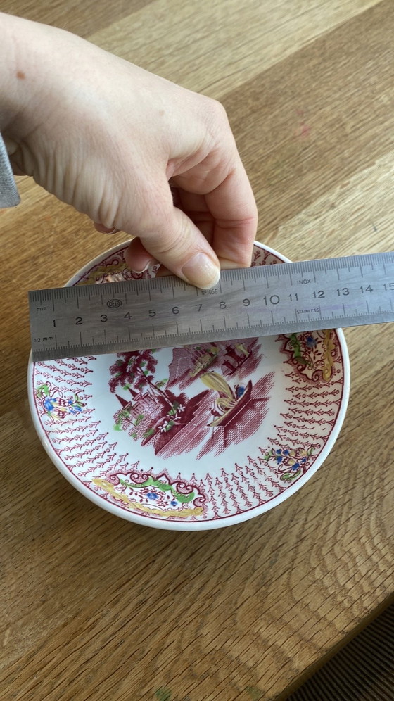 Image 1 of Antiek Petrus Regout en co ‘Fancy’ servies 