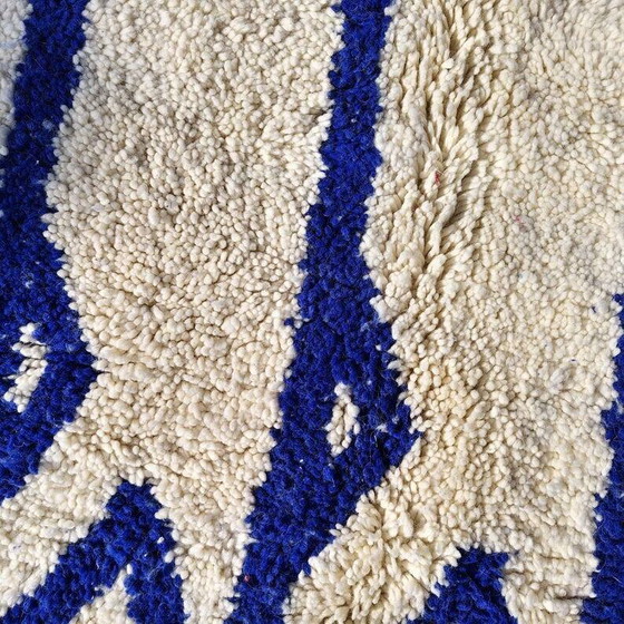 Handmade Moroccan rug in natural wool 250cm x 150cm – Rugs & carpets, Cotton (photo 2 of 9)