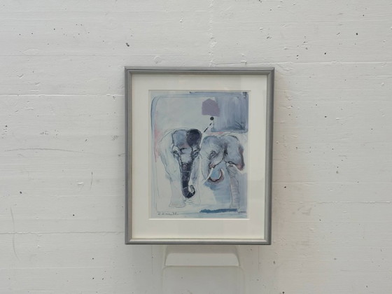 Image 1 of Rolf Knie – Elephants, 1988