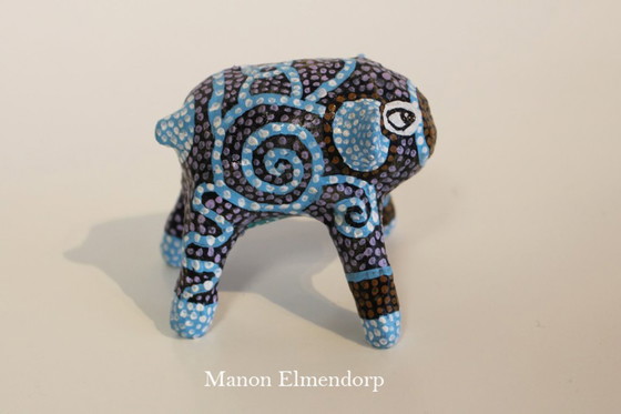 Image 1 of Statuetta 100% fatta a mano, animale fantastico n. 46