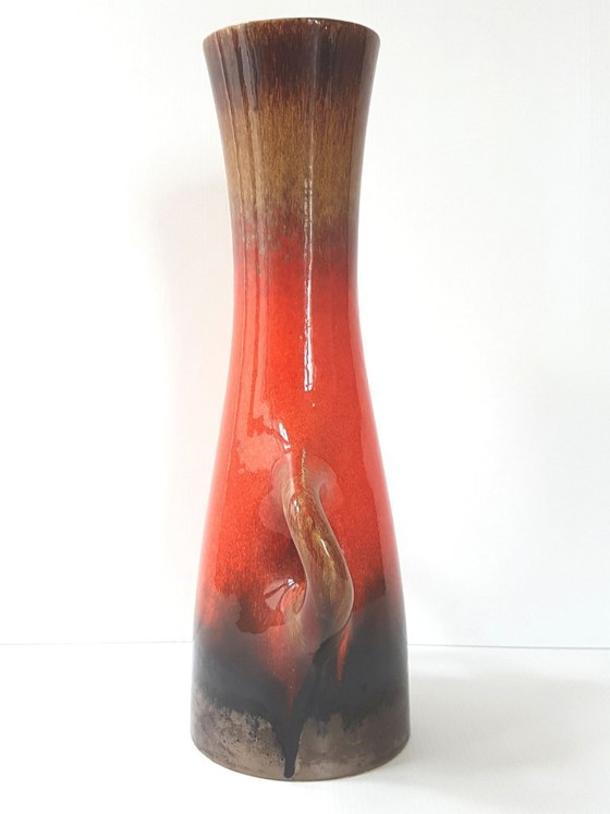 Image 1 of IMPORTANTE VASO IN CERAMICA VINTAGE ANNI '60 '70 FIRMATO FIRMA ANNI '60 '70 ANNI '60 '70