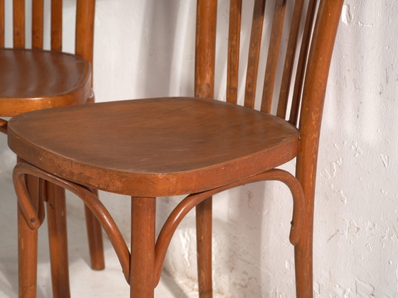Antique armchairs in TON bentwood – Czechoslovakia, circa 1960 #3 (photo 24 of 40)