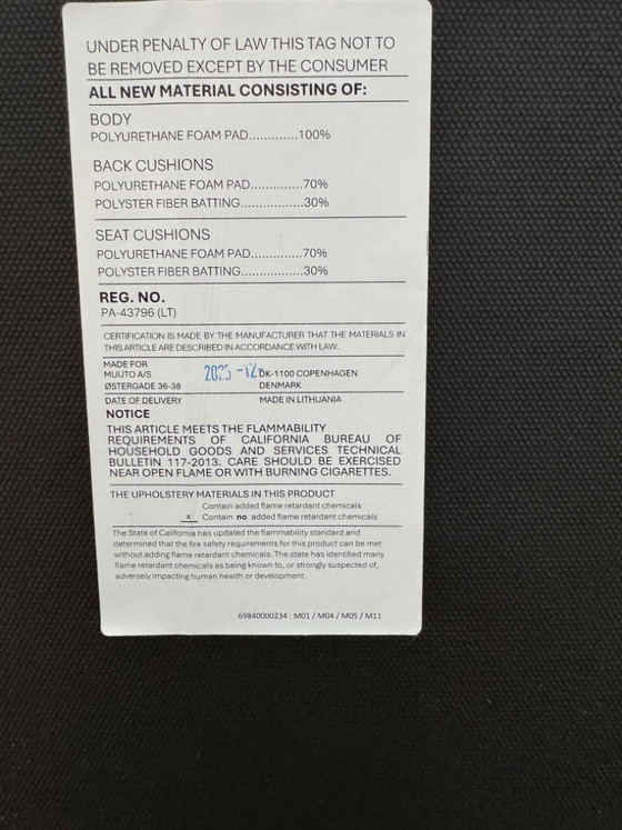 Image 1 of Canapé Muuto Outline 2 places – Comme neuf – Kvadrat Fiord