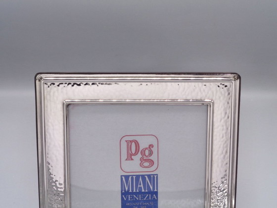 Image 1 of 925er Silberrahmen 10x15 gehämmert