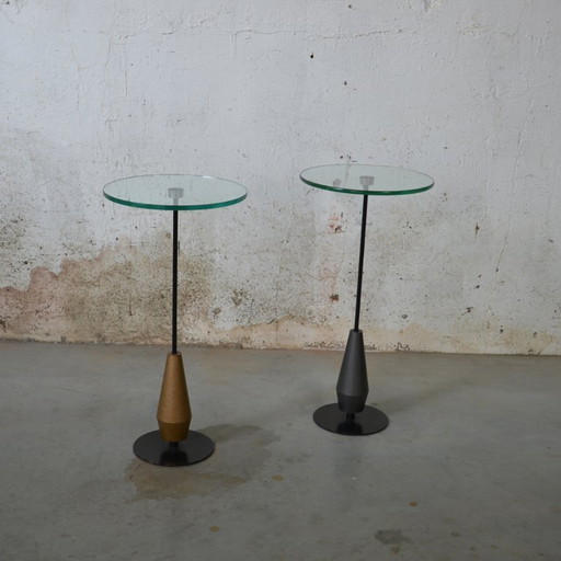2x Metaform Juggler side table