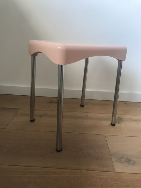 Sgabello vintage di design italiano CM Marmore Torino Brevetti