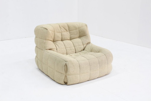 Poltrona vintage Kashima per Ligne Roset di Michel Ducaroy, anni '70