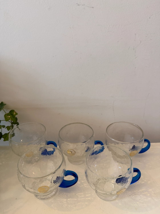 Tassen aus Craqueléglas – Geschirr, Vintage (photo 4 of 7)