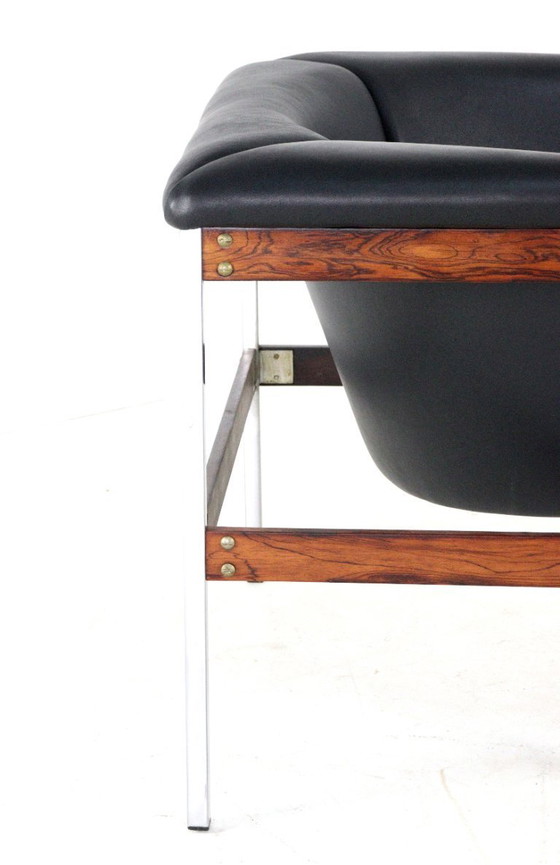 Image 1 of Geoffrey Harcourt voor Artifort fauteuil stoel model 042 vintage gestoffeerd