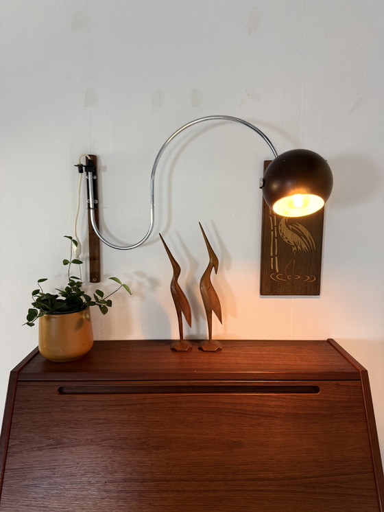 Image 1 of Vintage adjustable wall lamp, T.J.W. Zweers, 1950s