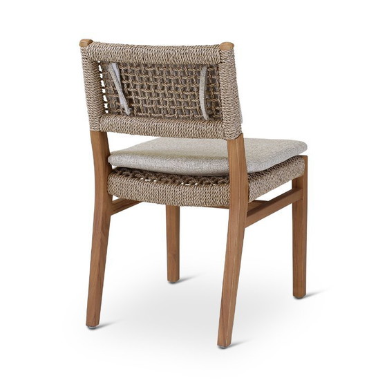 Image 1 of Teak stoelen 6 stuks