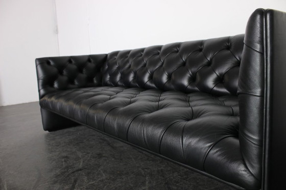 Image 1 of Wittmann Edwards Design leather sofa, a classic top seat