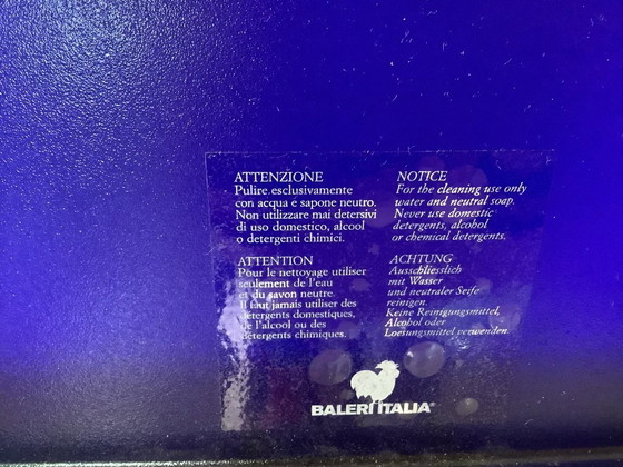 Image 1 of 2 sillas apilables azules de diseño italiano Baleri Italia