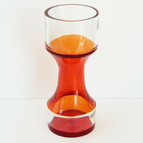 Image 1 of IMPORTANT MURANO GLASS VASE, 1960s VINTAGE, EXCELLENT QUALITY