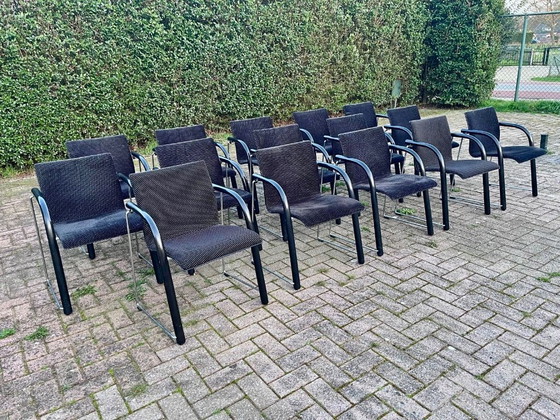 15 originele Thonet S320 stoelen – Schneider & Böhme – Eetkamerstoelen, Metal (photo 3 of 12)