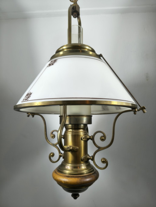 Rare Qvist & Co. pendant lamp from Sweden, 1970s