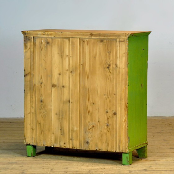 Image 1 of Antiek grenen dressoir, circa 1910