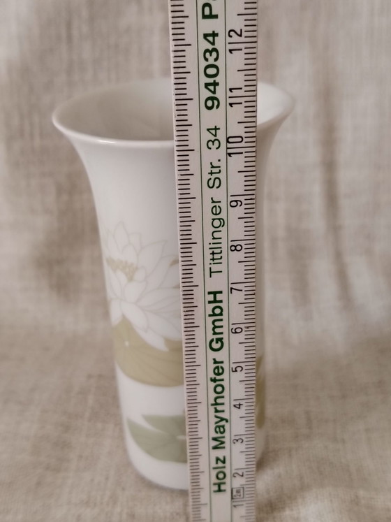 Rosenthal Arundo Seerose vaso in porcellana vintage, Vasi, Crema (foto 8 di 8)