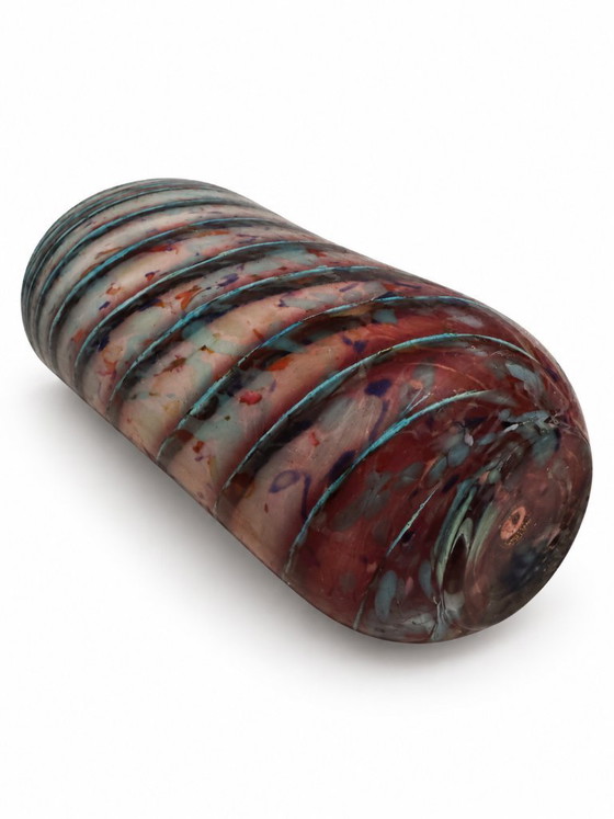 Murano Glass Vase Signed Ottaviani (photo 6 of 8)