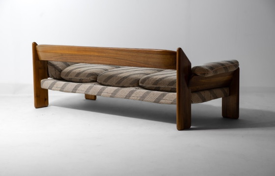 Canapé Vintage 'Sapporo' – Canapés 3 places, Wood, Textile (photo 6 of 16)