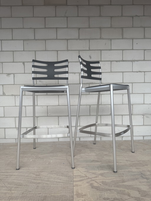 2x Fritz Hansen Ice Barstool
