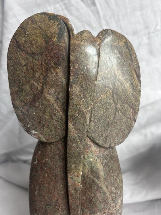 Image 1 of Olifant abstract stenen beeld prachtig eenvoud 