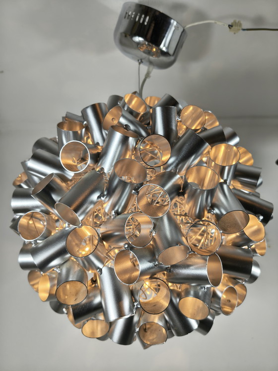 Image 1 of Steinhauer Design Hängeleuchte – Aluminium-Cluster – 7x G4