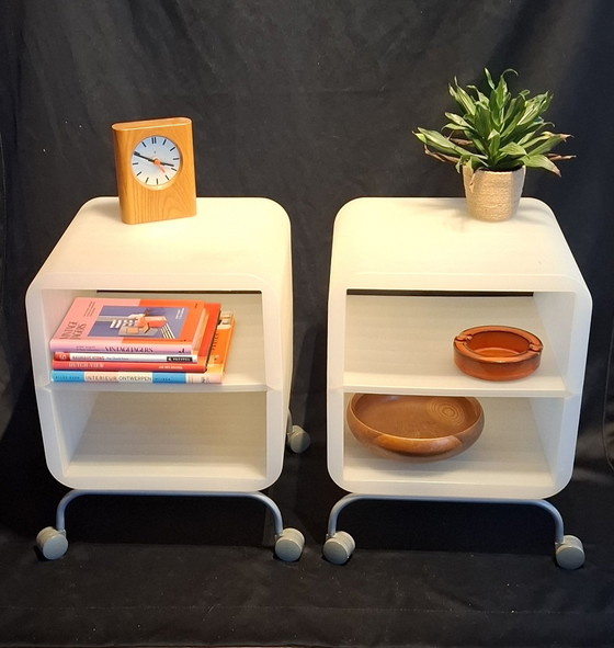 Image 1 of Vintage IKEA Prelat Side Tables