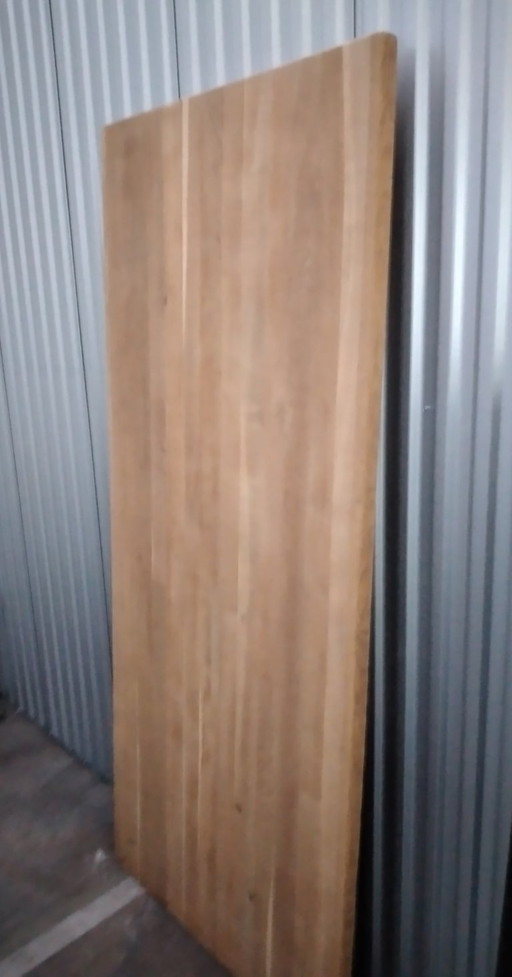 Solid oak table top 200x90x4 cm