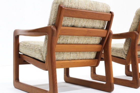 Image 1 of Set Vintage Mid-Century Fauteuils Teak Holstebro Möbelfabrik 1960s