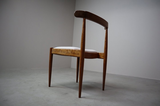 Image 1 of Set of six Alfred Hendrickx Model 500 dining chairs in Rosewood