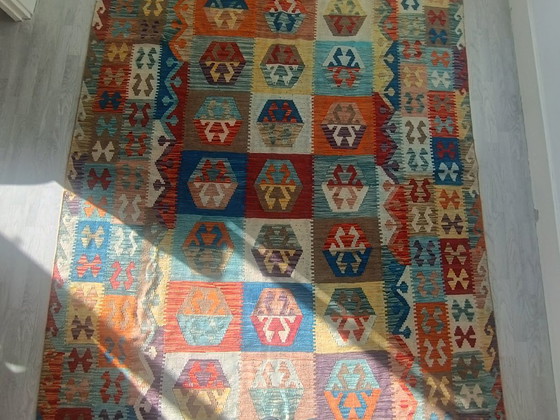 Kilim Afghan Fait Main – Tapis, Wool (photo 6 of 9)