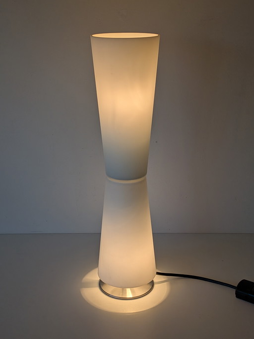 Lampe de table sculpturale Oluce Lu-Lu par Franco Brescianini – Design italien, années 1990