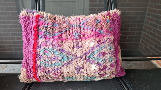 Image 1 of Berber vintage kussenset, sier kussen set