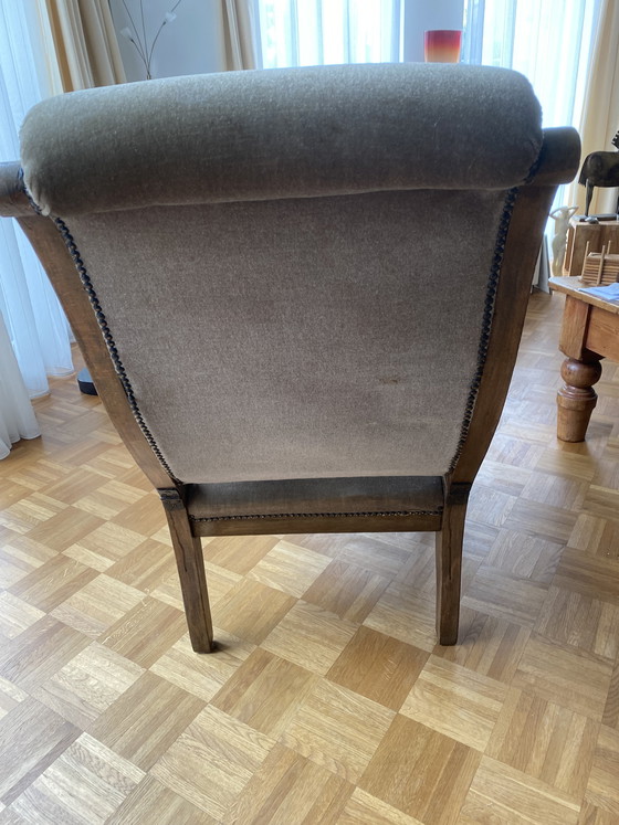 Image 1 of Antiker englischer oder französischer Voltaire-Stuhl