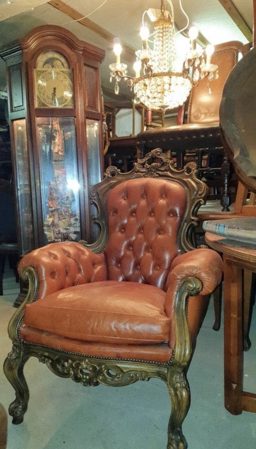 Italiaanse barok fauteuil
