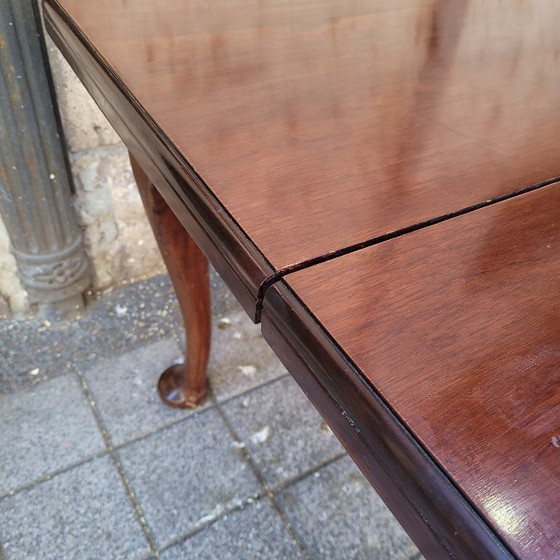 Image 1 of Extending crank dining table, J.& J. W. Meeks, New York, mahogany wood, 19th c. - United States