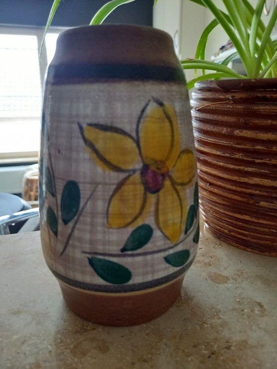 Retro West-Germany vase – Bay Keramik 657-21 (Height 21 cm) – Ceramic (photo 5 of 5)