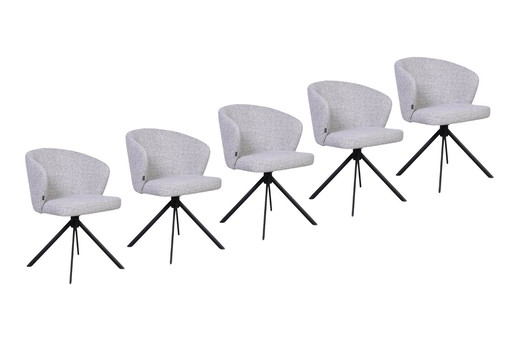 Juego de 5 sillas de comedor Twist
