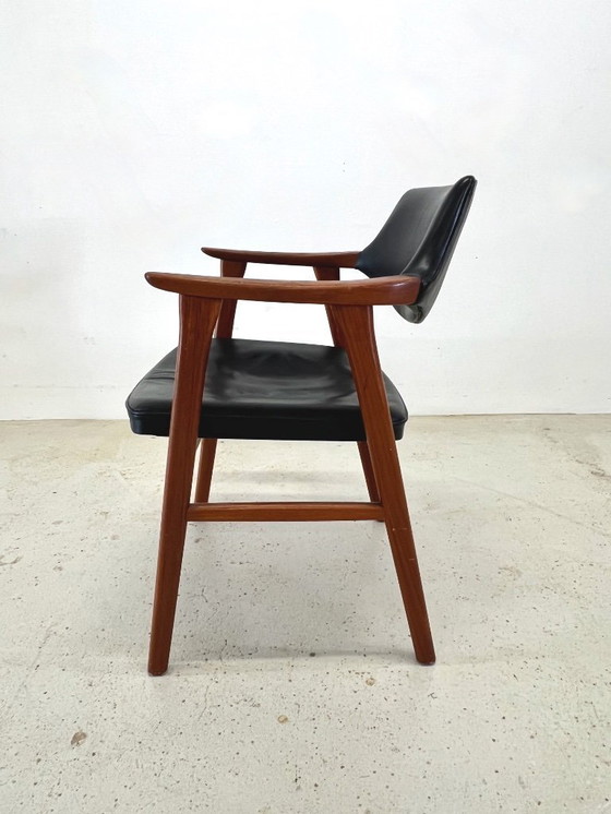 Image 1 of Poltrona in teak Erik Kierkegaard di Hong Møbelfabrik, 1960.