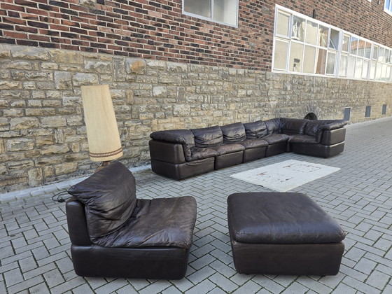 Image 1 of Modulaire bank vintage jaren 60 70 banken mid-century jaren 60 70 modulaire bank