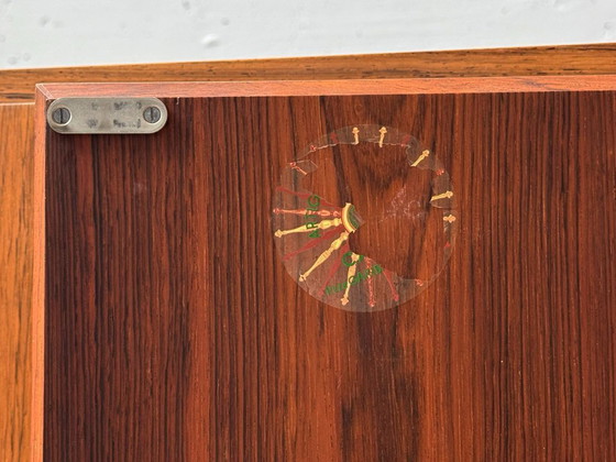 Image 1 of Palissanderhouten dressoir, Associazione Piccola Industria, Cantù, Italië, jaren 60