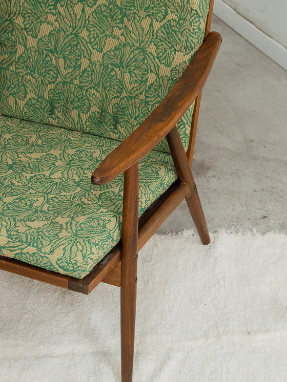 Image 1 of Paar Bumerang-Sessel "Ton" grün von Antonin Suman