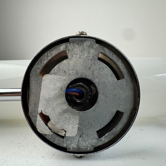 Image 1 of COPPIA DI APPLIQUE VINTAGE "DELMAS" IN OPALINE